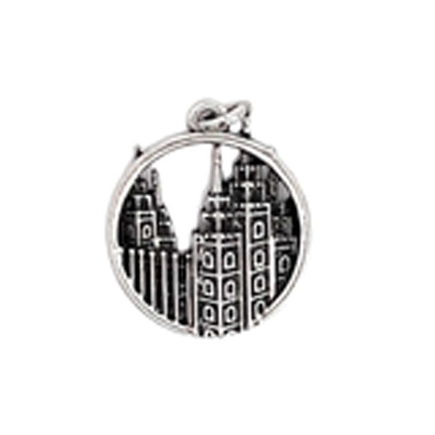 Circle Salt Lake Temple Charm