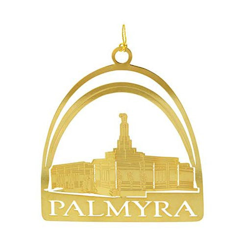 Ornament Palmyra Temple Plate Gold