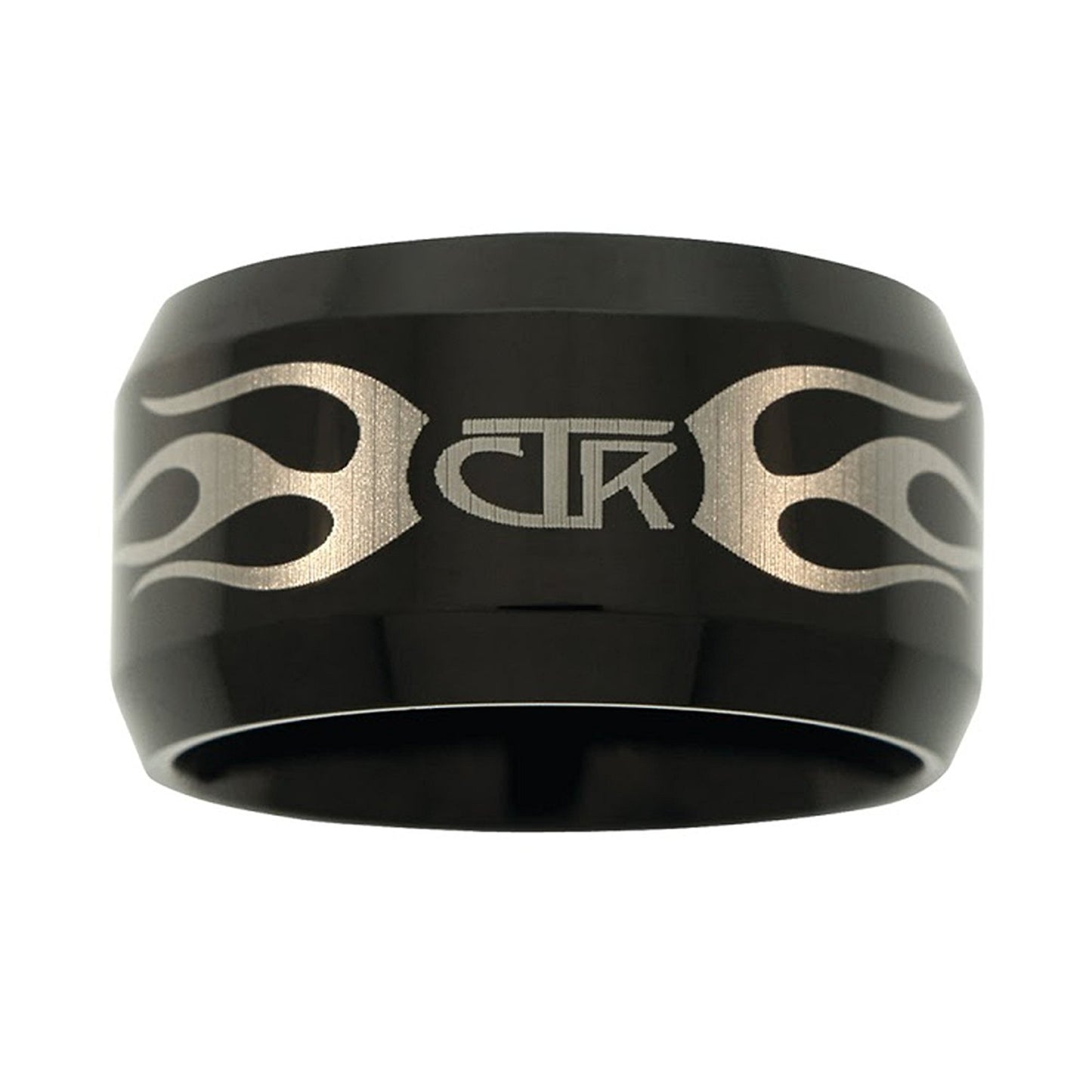 J129 CTR Ring Flames Black Titanium Ion Carbide Ignitor