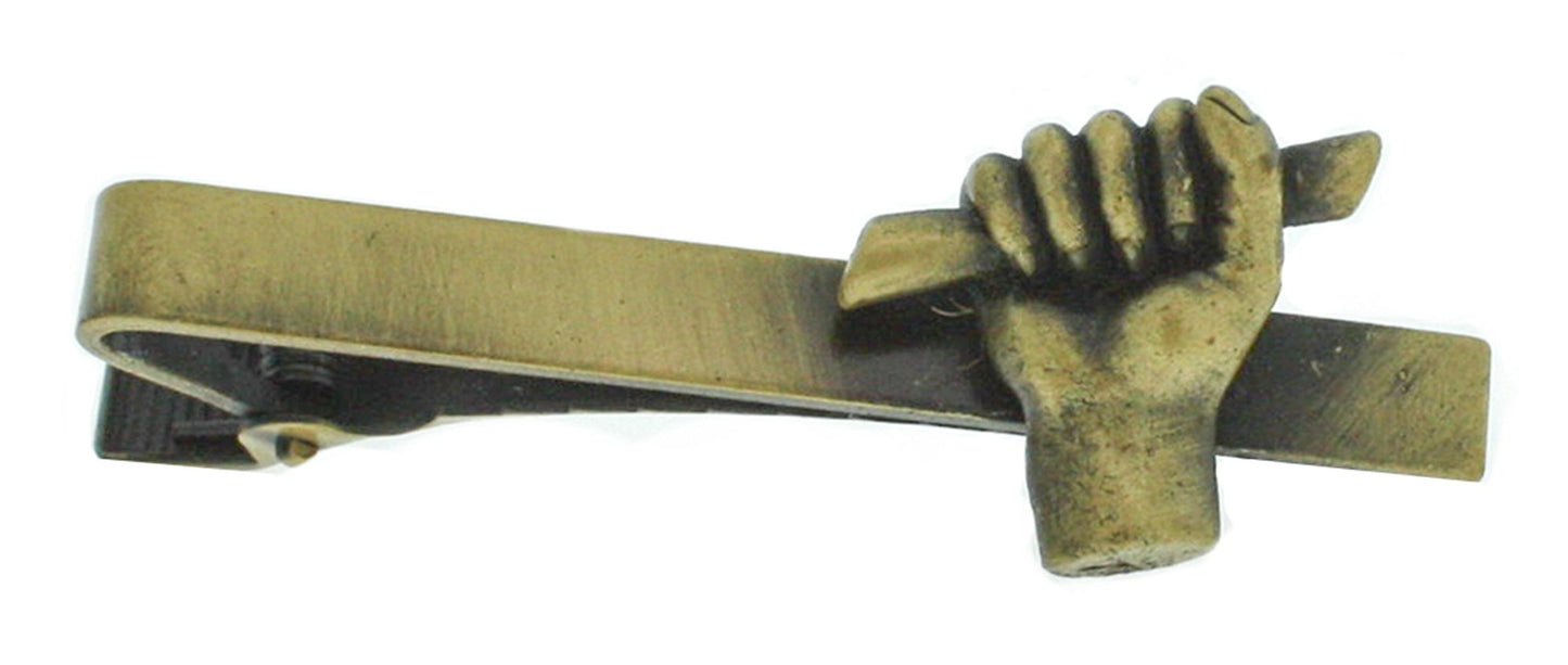 J3TB Hold To The Rod Gold Tone Tie Bar