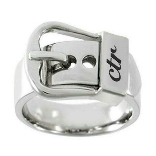 J150 Mormon LDS Unisex CTR Ring Stainless Steel Buckle Size 5-10 One Moment in Time