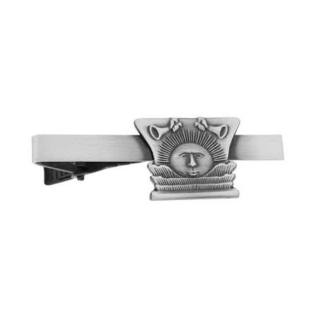 J9TB Tie Bar Nauvoo Sunstone Antique Silver