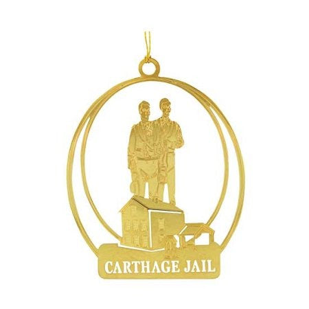 Ornament Carthage Jail Plate Gold 