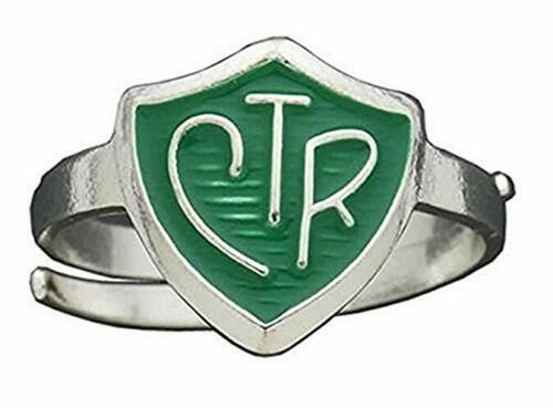 H14G Adjustable CTR Ring Green Handmade Primary  